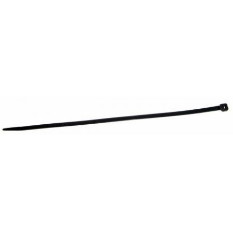 Tvirtinimo dirželis 3,6x200mm juodas (black) 100vnt 